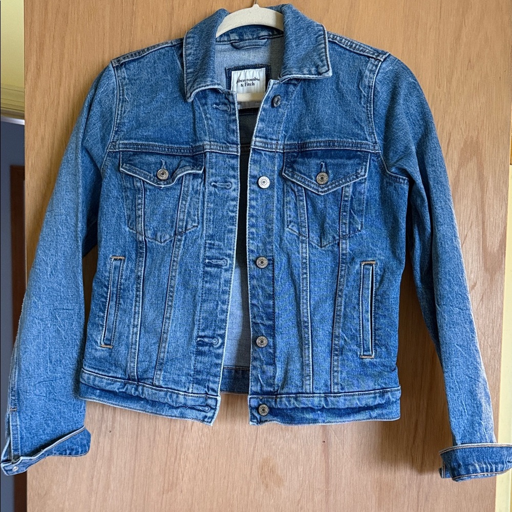 Abercrombie & Fitch Blue Denim Jacket